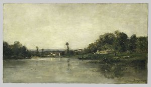 On the Banks of the Oise 1864